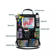 2Pcs Car Back Seat Organiser Travel Storage Bag Organizer Ipad Holder Pocket Au V528-P288370