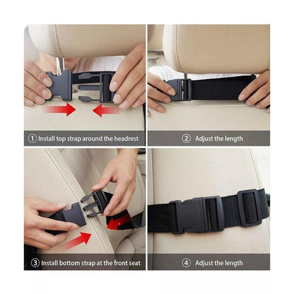 2Pcs Car Back Seat Organiser Travel Storage Bag Organizer Ipad Holder Pocket Au V528-P288370
