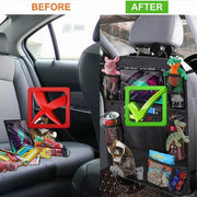 2Pcs Car Back Seat Organiser Travel Storage Bag Organizer Ipad Holder Pocket Au V528-P288370