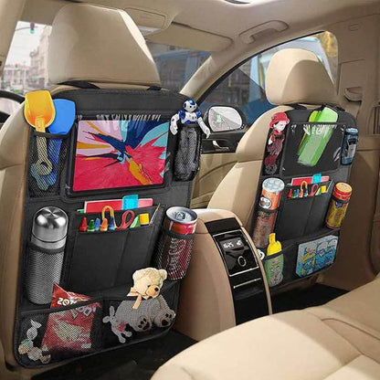 2Pcs Car Back Seat Organiser Travel Storage Bag Organizer Ipad Holder Pocket Au V528-P288370