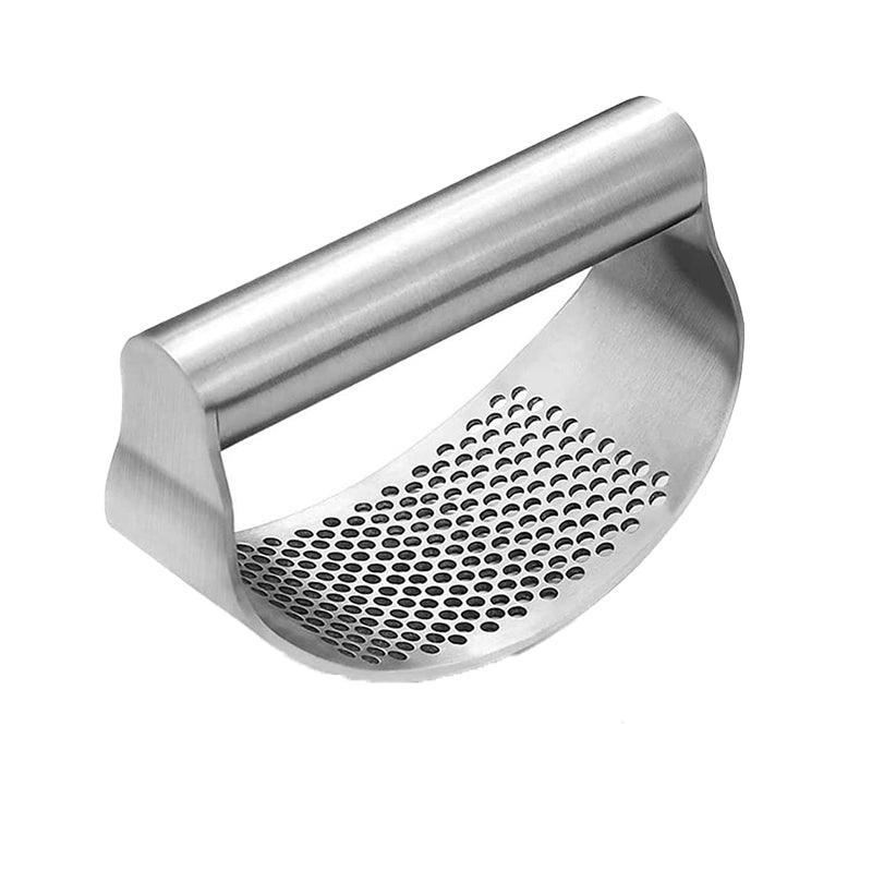 Stainless Steel Garlic Masher Press Crusher Squeezer Masher Kitchen Gadget - Silver V528-P2PACKAGE-SILVER59579