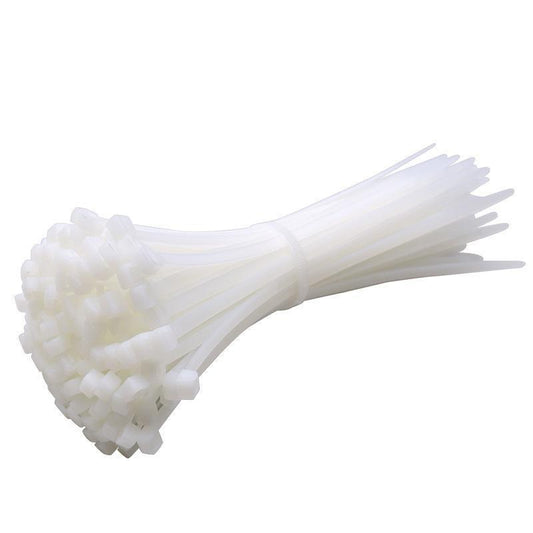 100X Cable Ties Zip Ties Nylon UV Stabilised Bulk White Cable Ties - 10*700mm White V528-P2SIZE-10700MMWHITEQTY-10091047