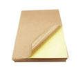 A4 Self Adhesive Sticker Paper Sheet Label Laser Inkjet Print Mailing Address - Brown Kraft*100 PCS V528-P3BROWNKRAFT-100PCS28024
