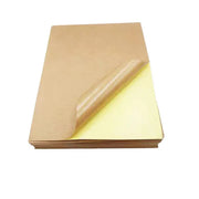 A4 Self Adhesive Sticker Paper Sheet Label Laser Inkjet Print Mailing Address - Brown Kraft*100 PCS V528-P3BROWNKRAFT-100PCS28024
