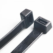 250X Cable Ties Zip Ties Nylon UV Stabilised Black Cable Tie - 4.8*350mm V528-P4SIZE-4-8-350MM-QTY-25041255