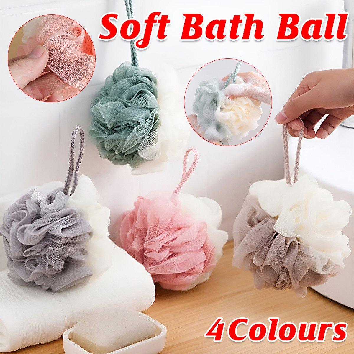 Bath Ball Mermaid Loofah Sponge Bath Puff Soft Ball Body Exfoliate Wash Shower - Green V528-P513-GREEN-320305