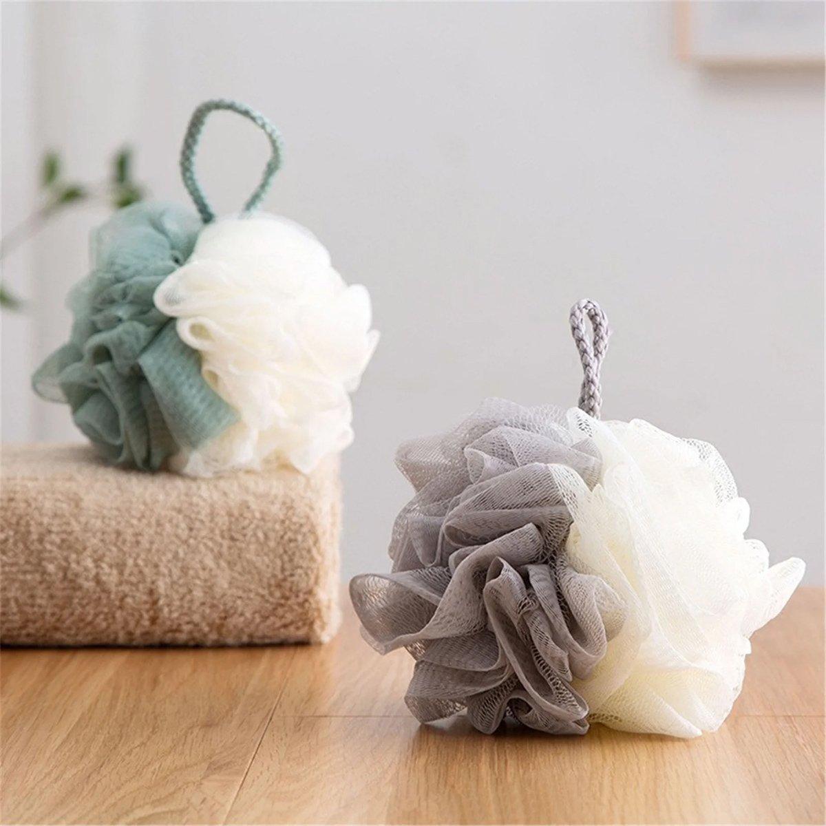 Bath Ball Mermaid Loofah Sponge Bath Puff Soft Ball Body Exfoliate Wash Shower - Green V528-P513-GREEN-320305