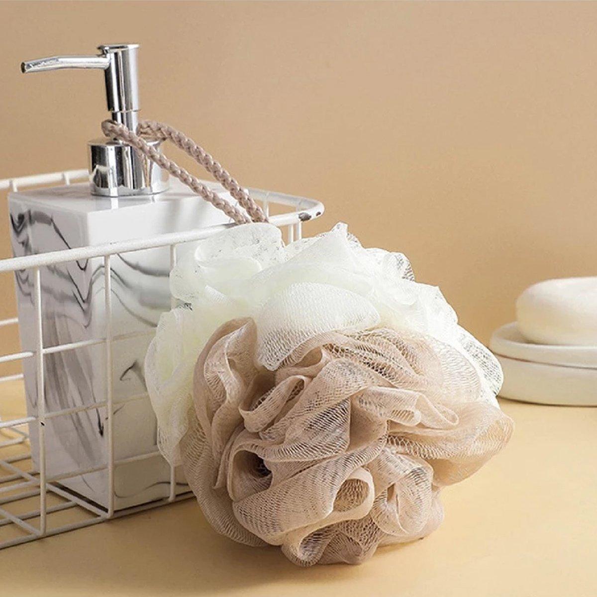 Bath Ball Mermaid Loofah Sponge Bath Puff Soft Ball Body Exfoliate Wash Shower - Green V528-P513-GREEN-320305