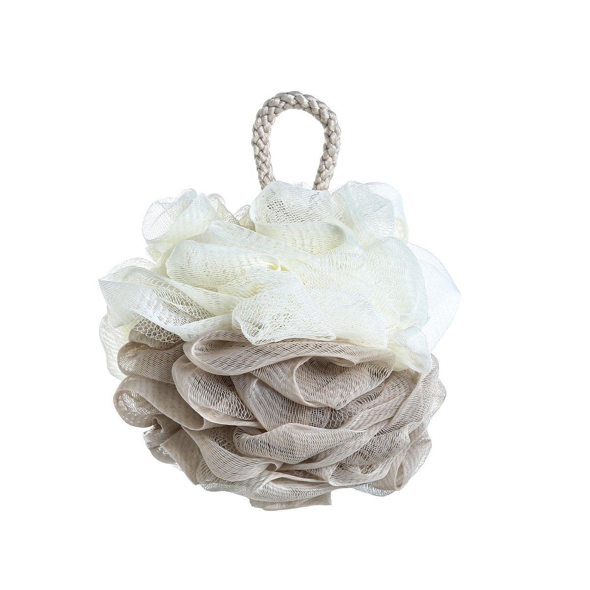 Bath Ball Mermaid Loofah Sponge Bath Puff Soft Ball Body Exfoliate Wash Shower - Grey V528-P513-GREY-438693