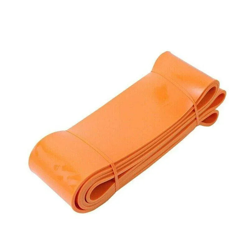 Heavy Duty Resistance Yoga Band Loop Exercise Fitness Workout Band Gym Band - Orange 170-230 lbs (83mm*2080mm) V528-P535859