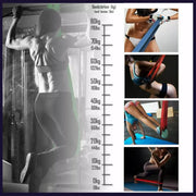 Heavy Duty Resistance Yoga Band Loop Exercise Fitness Workout Band Gym Band - Orange 170-230 lbs (83mm*2080mm) V528-P535859