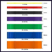 Heavy Duty Resistance Yoga Band Loop Exercise Fitness Workout Band Gym Band - Orange 170-230 lbs (83mm*2080mm) V528-P535859