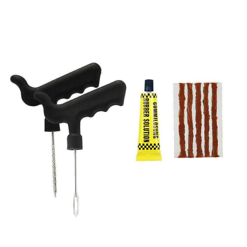 8Pcs Tyre Repair Kit Tire Puncture Emergency Tool Motorcycle Bike Car Tubeless V528-P90944