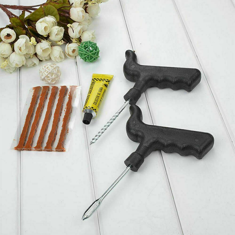8Pcs Tyre Repair Kit Tire Puncture Emergency Tool Motorcycle Bike Car Tubeless V528-P90944