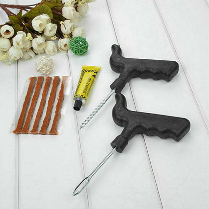 8Pcs Tyre Repair Kit Tire Puncture Emergency Tool Motorcycle Bike Car Tubeless V528-P90944
