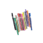 Flysea 12-80 Colours Acrylic Paint Pens Painting Stone Ceramic Glass Markers 0.7 - White*6 Set V528-PACK-WHITE-6SET79529