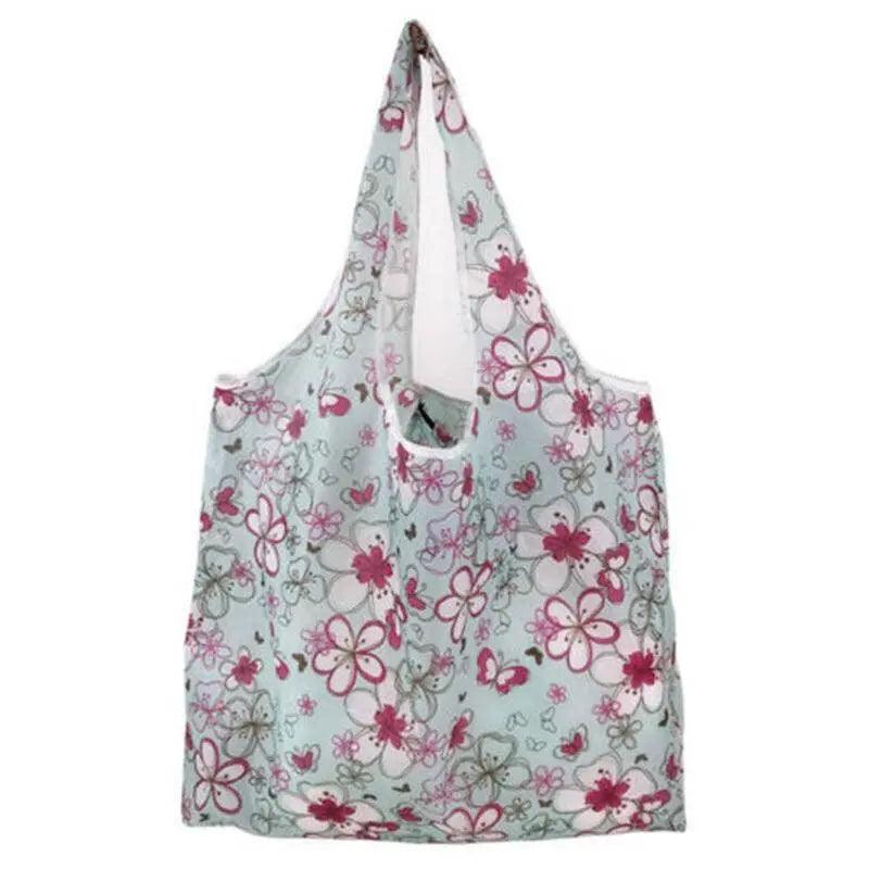 Reusable Foldable Light Waterproof Shopping Bags Carry bag Grocery Big - B-12