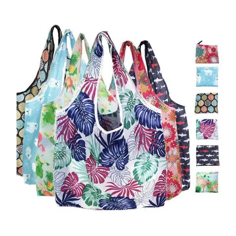 Reusable Foldable Light Waterproof Shopping Bags Carry bag Grocery Big - B-20