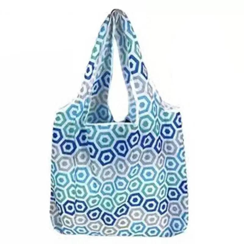 Reusable Foldable Light Waterproof Shopping Bags Carry bag Grocery Big - B-37