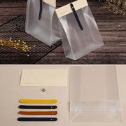 50pcs Transparent Snack Bags Biscuit Candy Bags Resealable Food Packaging - Blue V528-PACKAGING-BAGS-50PCS-BLUE-651179