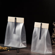 50pcs Transparent Snack Bags Biscuit Candy Bags Resealable Food Packaging - Orange V528-PACKAGING-BAGS-50PCS-ORANGE-899781
