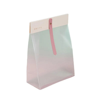 50pcs Transparent Snack Bags Biscuit Candy Bags Resealable Food Packaging - Pink V528-PACKAGING-BAGS-50PCS-PINK-571208