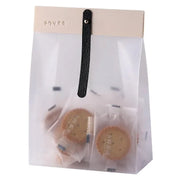 50pcs Transparent Snack Bags Biscuit Candy Bags Resealable Food Packaging - Red V528-PACKAGING-BAGS-50PCS-RED-727785