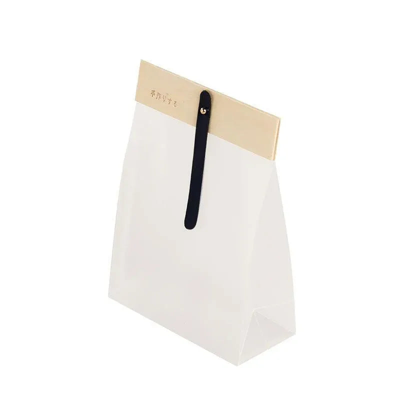 50pcs Transparent Snack Bags Biscuit Candy Bags Resealable Food Packaging - Red V528-PACKAGING-BAGS-50PCS-RED-727785