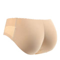 Beige Seamless Padded Butt Lifter Briefs Hip Enhancer Underwear for Women - S ( Hipline:80-84cm ) V528-PADDEDBUTT-BEIGE-S-659388