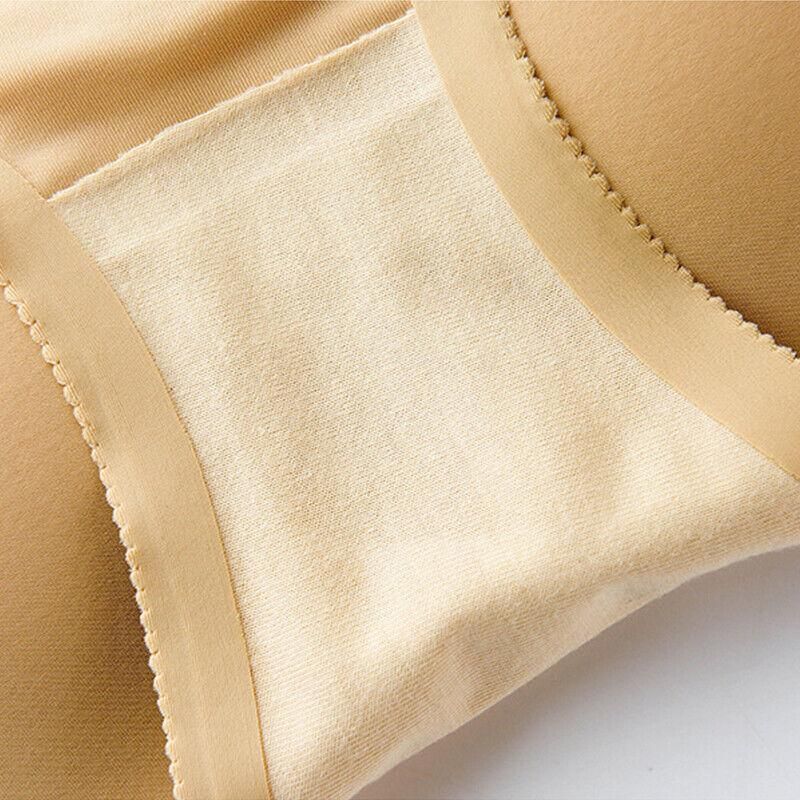 Beige Seamless Padded Butt Lifter Briefs Hip Enhancer Underwear for Women - S ( Hipline:80-84cm ) V528-PADDEDBUTT-BEIGE-S-659388