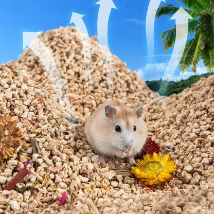 Plants Corncob Bedding Nest Pad for Hamster Rabbit Hedgehog Small Pet Supplies - Corn Cob Litter V528-PADDING-YW-365674