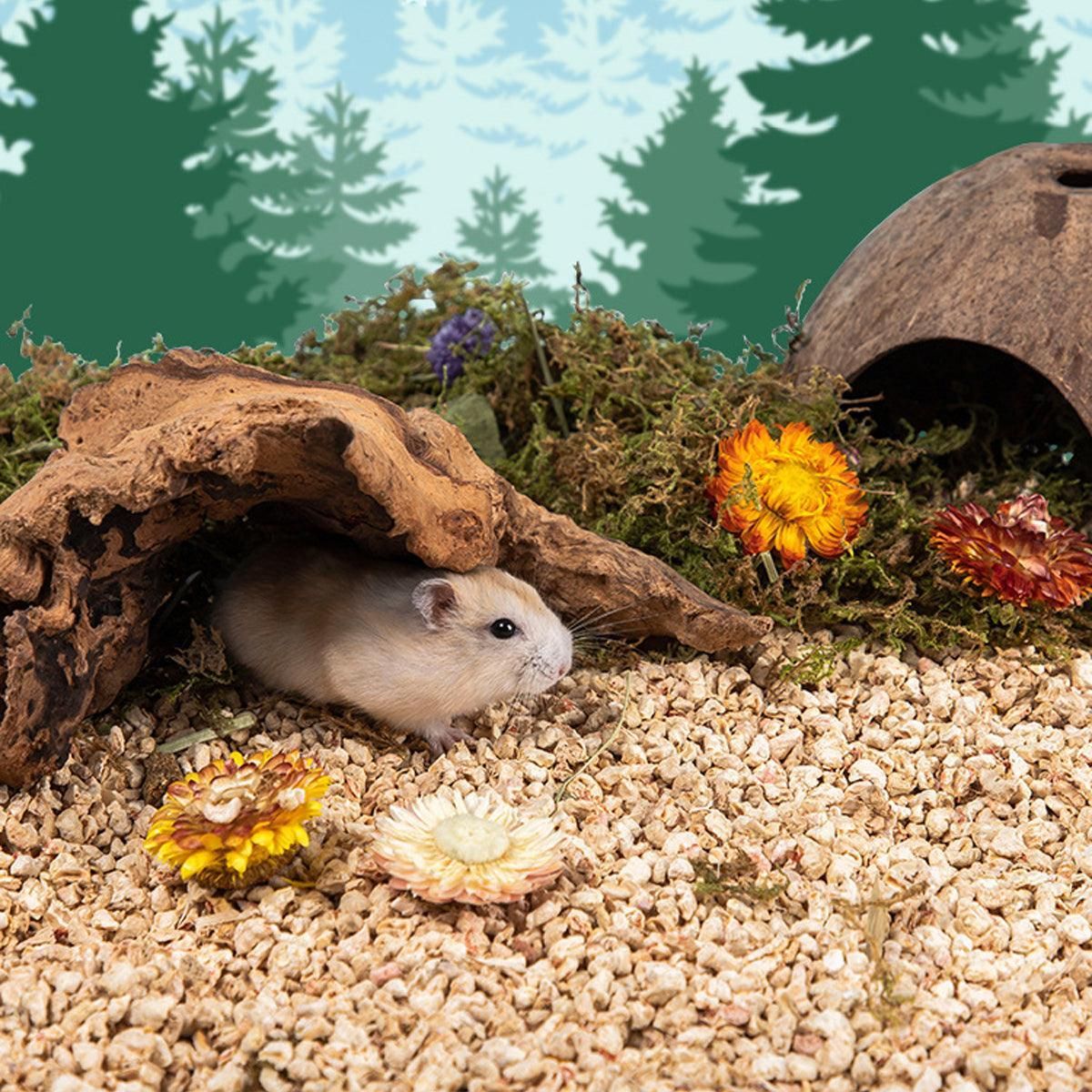 Plants Corncob Bedding Nest Pad for Hamster Rabbit Hedgehog Small Pet Supplies - Corn Cob Litter V528-PADDING-YW-365674