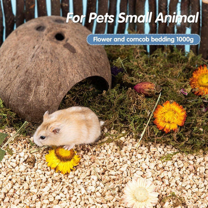Plants Corncob Bedding Nest Pad for Hamster Rabbit Hedgehog Small Pet Supplies - Corn Cob Litter V528-PADDING-YW-365674