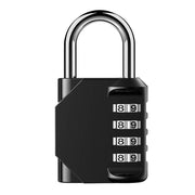 4 Digit Combination Padlock Waterproof Outdoor Number Lock for Gate Locker Toolbox - Black V528-PADLOCKS-BLACK-977840