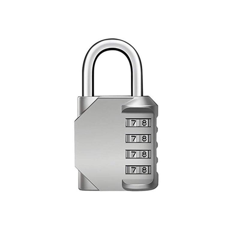 4 Digit Combination Padlock Waterproof Outdoor Number Lock for Gate Locker Toolbox - Black V528-PADLOCKS-BLACK-977840