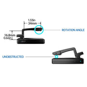 Remote Control Page Turner Ring for Kindle Novel Page Turning Bluetooth E-Reader V528-PAGETURNER-BLACK-435913