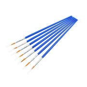 50/100PCS Plastic Flat Tip Hook Line Brushes for DIY Ceramics and Watercolor Painting - 100PCS Mixed V528-PAINTBRUSH-TINE-FLAT-100PCS-620399