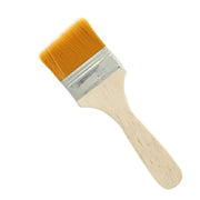 3Pack Art Brushes Flat Paint Set Drawing Painting Wooden Handle Craft V528-PAINTINGBRUSH-3PCS-601448