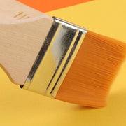 3Pack Art Brushes Flat Paint Set Drawing Painting Wooden Handle Craft V528-PAINTINGBRUSH-3PCS-601448