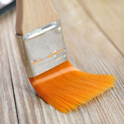 3Pack Art Brushes Flat Paint Set Drawing Painting Wooden Handle Craft V528-PAINTINGBRUSH-3PCS-601448