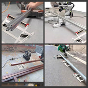 Adjustable Cutting Machine Support Frame Table Saw Stand Roller Support 2pcs V528-PALLET-RACK-2PCS-594781