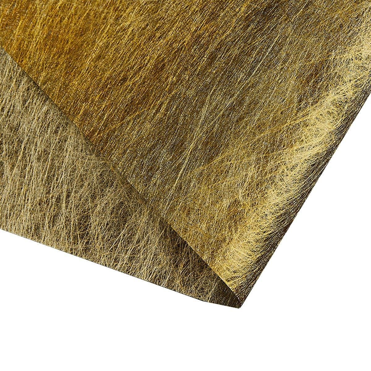10pcs High Quality Flower Wrapping Paper DIY Bouquet Gift Wrap Floral Supplies - Gold V528-PAPER-10PCS-GOLD-917404