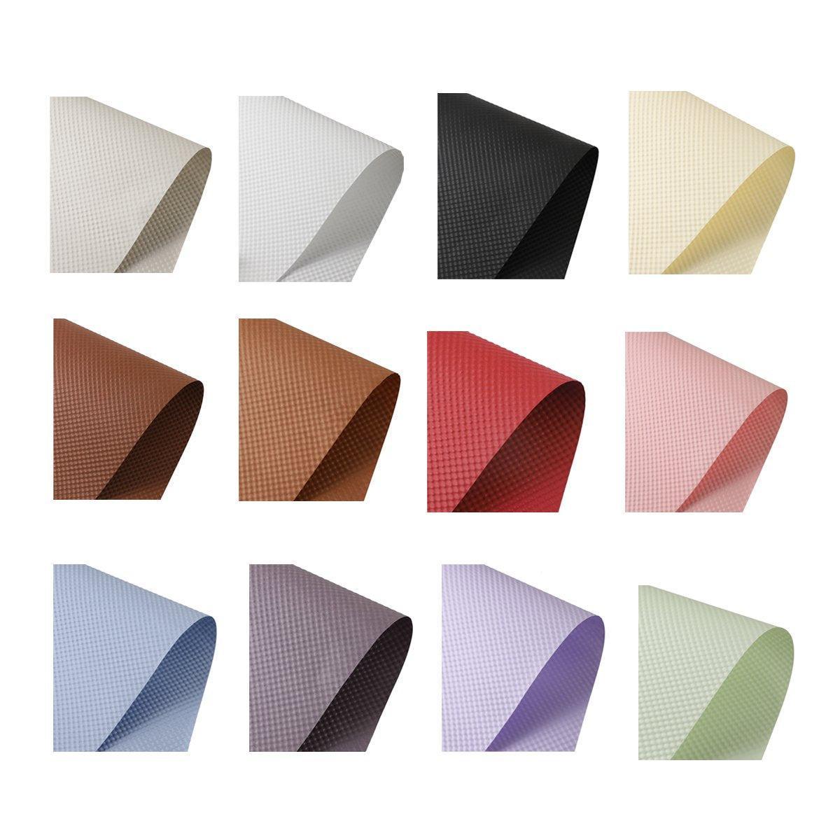 Embossed Paper Convex Flower Wrapping Paper for Floral Shop and Flower Wrapping - White V528-PAPER-5PACKS-WHITE-37512