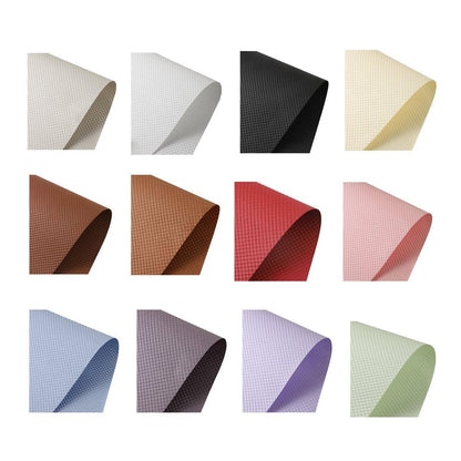Embossed Paper Convex Flower Wrapping Paper for Floral Shop and Flower Wrapping - White V528-PAPER-5PACKS-WHITE-37512