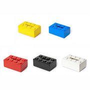 Tissue Box Cover Creative Building Block Cute Napkin Dispenser Holder Home Decor - Blue V528-PAPER-BOX-BLUE-824919