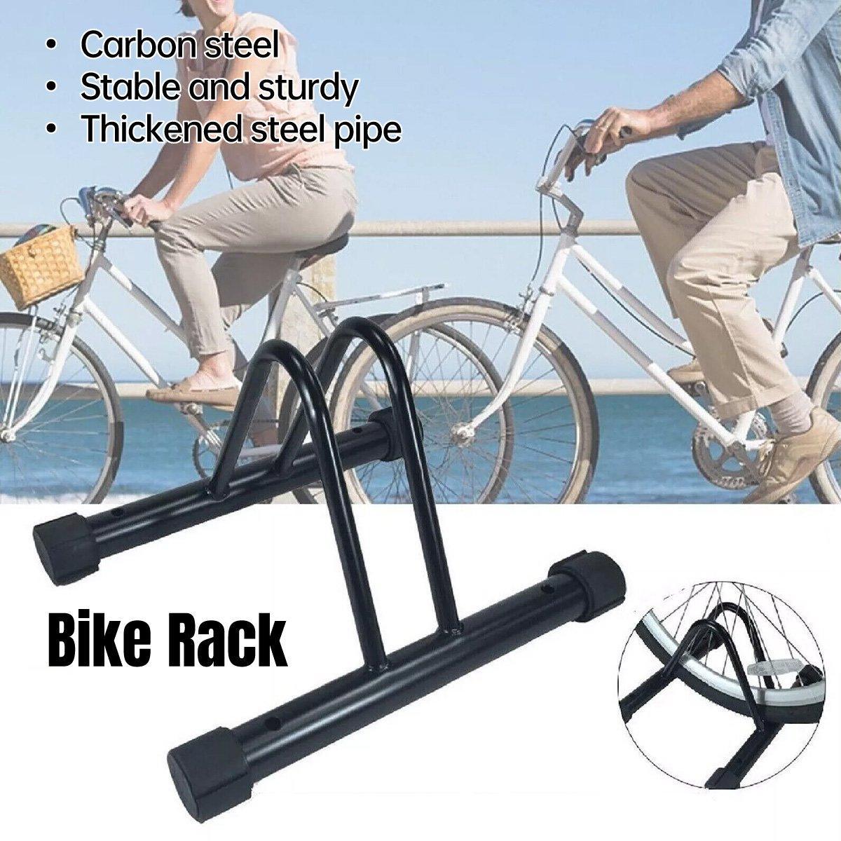 Parking Floor Bike Rack Bicycle Storage Steel Holder Portable Cycling Bike Stand V528-PARKING-RACK-222237