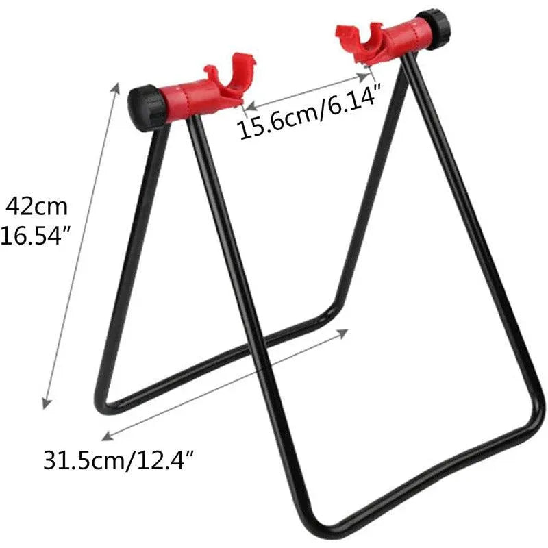 Mountain Bike Triangle Stand Vertical Parking Rack Road Bicycle Storage Holder V528-PARKING-RACK-RED-976375