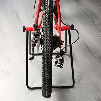 Mountain Bike Triangle Stand Vertical Parking Rack Road Bicycle Storage Holder V528-PARKING-RACK-RED-976375
