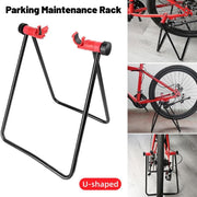 Mountain Bike Triangle Stand Vertical Parking Rack Road Bicycle Storage Holder V528-PARKING-RACK-RED-976375