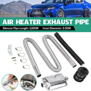 Air Diesel Parking Exhaust Pipe Hose with 24Mm Silencer Muffler Filter V528-PARKINGHEATER-144595